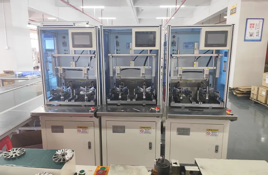 Self-built Motor Production Line, Leading the Industry Track