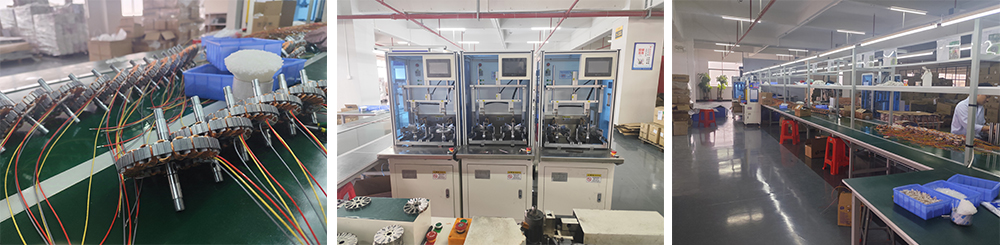 Self-built Motor Production Line, Leading the Industry Track